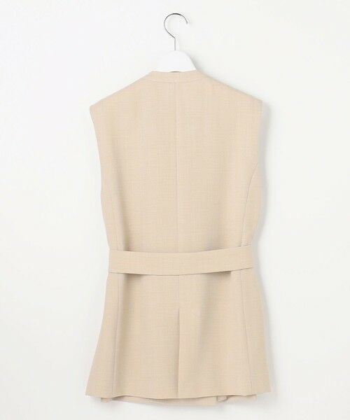 L size ONWARD(大きいサイズ) / エルサイズオンワード ベスト | 【カタログ掲載】リラックスバスケットノーカラー ジレ | 詳細10