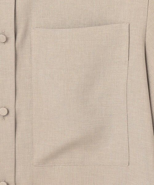 L size ONWARD(大きいサイズ) / エルサイズオンワード シャツ・ブラウス | 【WEB＆一部店舗限定】SerikaWorsted シャツブラウス | 詳細5