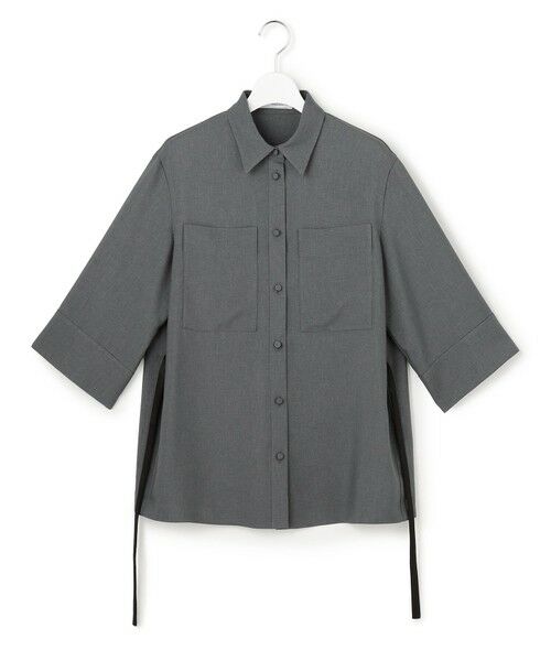 L size ONWARD(大きいサイズ) / エルサイズオンワード シャツ・ブラウス | 【WEB＆一部店舗限定】SerikaWorsted シャツブラウス | 詳細11