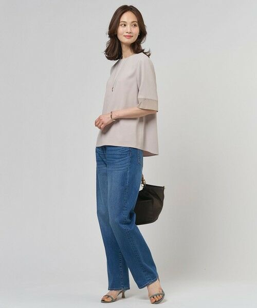 L size ONWARD(大きいサイズ) / エルサイズオンワード シャツ・ブラウス | 【セットアップ対応】Light ジョーゼット プルオーバー ブラウス | 詳細4