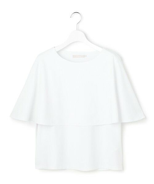 L size ONWARD(大きいサイズ) / エルサイズオンワード カットソー | 【WEB限定カラーあり】マットスキューバ ケープデザインカットソー | 詳細3