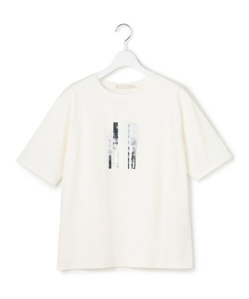 L size ONWARD(大きいサイズ) / エルサイズオンワード カットソー | ロゴTEE（アートプリント） | 詳細6
