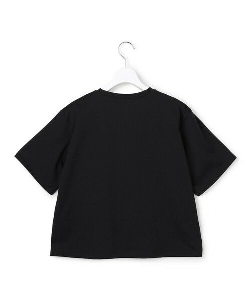 L size ONWARD(大きいサイズ) / エルサイズオンワード カットソー | クロップド ロゴTEE（フォトプリント） | 詳細1
