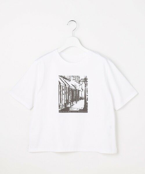 L size ONWARD(大きいサイズ) / エルサイズオンワード カットソー | プリント Ｔシャツ | 詳細3
