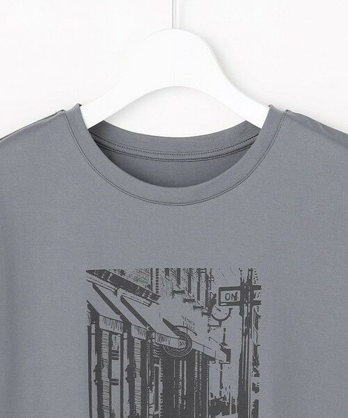 L size ONWARD(大きいサイズ) / エルサイズオンワード カットソー | プリント Ｔシャツ | 詳細7