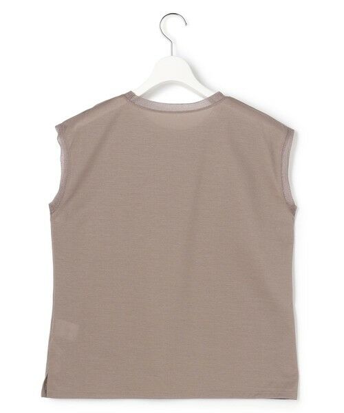 L size ONWARD(大きいサイズ) / エルサイズオンワード カットソー | シアースリーブレス Tシャツ | 詳細9