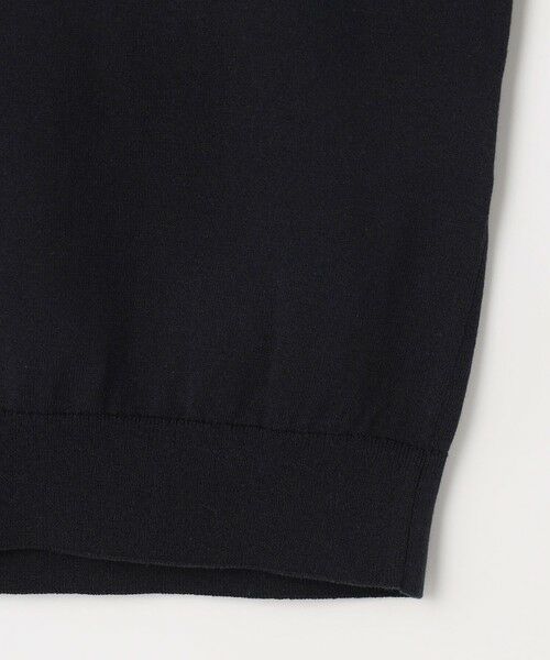 L size ONWARD(大きいサイズ) / エルサイズオンワード ニット・セーター | COOL MINT COTTON POLYESTER ヘンリーネック ニット プルオーバー | 詳細6