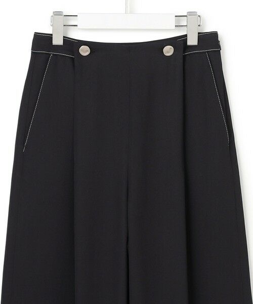 L size ONWARD(大きいサイズ) / エルサイズオンワード その他パンツ | 【WEB＆一部店舗限定】 AcetateGabardine ワイドパンツ | 詳細2