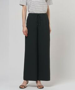 L size ONWARD(大きいサイズ) / エルサイズオンワード その他パンツ | 【セットアップ対応】Light ジョーゼット ワイド イージーパンツ