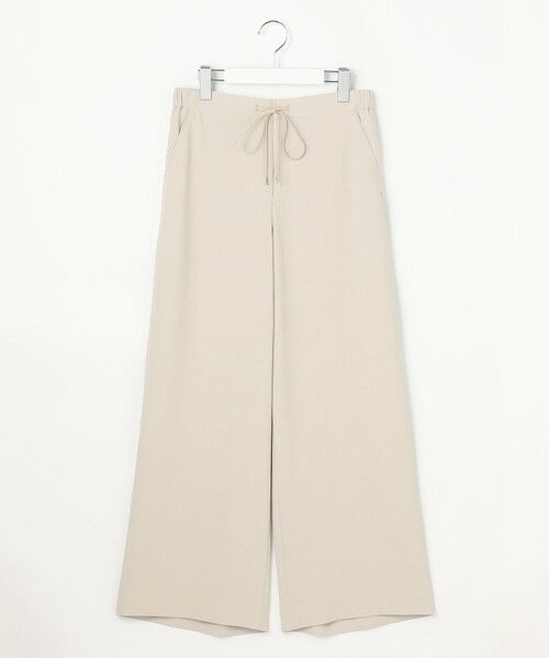 L size ONWARD(大きいサイズ) / エルサイズオンワード その他パンツ | 【セットアップ対応】Light ジョーゼット ワイド イージーパンツ | 詳細15