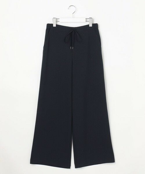 L size ONWARD(大きいサイズ) / エルサイズオンワード その他パンツ | 【セットアップ対応】Light ジョーゼット ワイド イージーパンツ | 詳細17