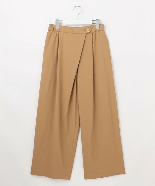 L size ONWARD(大きいサイズ) / エルサイズオンワード その他パンツ | 【17号サイズまで展開・SHIHOさん着用・機能性抜群・旬シルエット】ファンクショナルブロード カーブパンツ | 詳細21