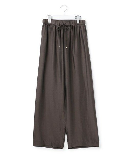 L size ONWARD(大きいサイズ) / エルサイズオンワード その他パンツ | クールタッチタフタ ワイドパンツ | 詳細22