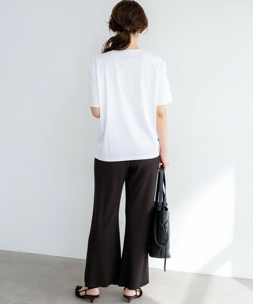 L size ONWARD(大きいサイズ) / エルサイズオンワード その他パンツ | 【Lサイズ限定】レーヨンポリエステルストレッチ ニット パンツ | 詳細10