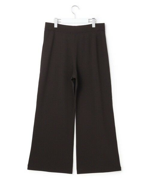 L size ONWARD(大きいサイズ) / エルサイズオンワード その他パンツ | 【Lサイズ限定】レーヨンポリエステルストレッチ ニット パンツ | 詳細12