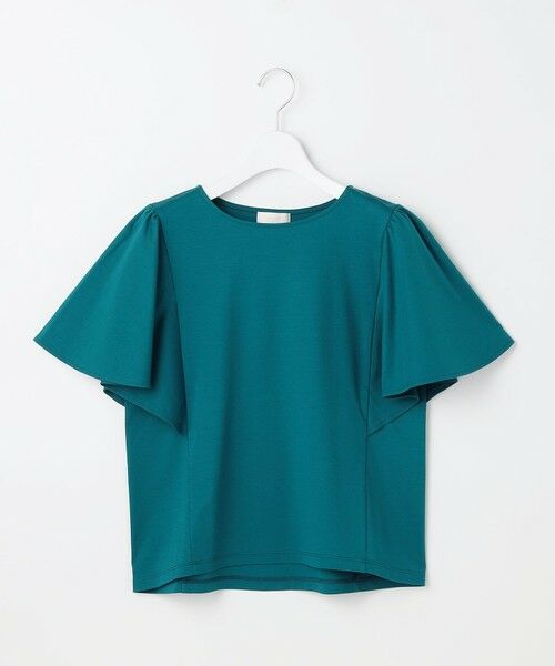 L size ONWARD(大きいサイズ) / エルサイズオンワード カットソー | 【シルクタッチさら魅せTシャツ】袖フレア プルオーバー | 詳細25