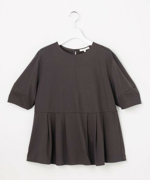 L size ONWARD(大きいサイズ) / エルサイズオンワード カットソー | 【一部店舗＆WEB限定】ペプラム Tシャツ | 詳細4