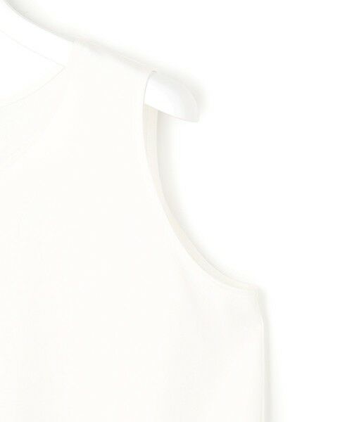 L size ONWARD(大きいサイズ) / エルサイズオンワード タンクトップ | ファインエンブロイダリーコンビ レイヤード カットソー | 詳細19