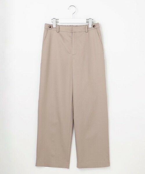L size ONWARD(大きいサイズ) / エルサイズオンワード その他パンツ | TCシャンブレーサテンST ストレート パンツ | 詳細4