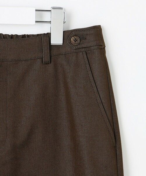 L size ONWARD(大きいサイズ) / エルサイズオンワード その他パンツ | TCシャンブレーサテンST ストレート パンツ | 詳細12