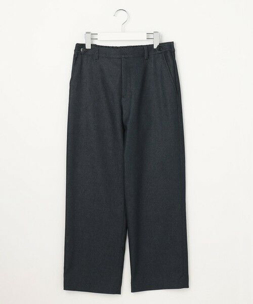 L size ONWARD(大きいサイズ) / エルサイズオンワード その他パンツ | TCシャンブレーサテンST ストレート パンツ | 詳細22