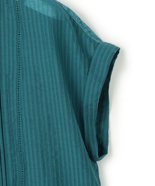 L size ONWARD(大きいサイズ) / エルサイズオンワード シャツ・ブラウス | 【WEB&一部店舗限定】レースピンタック フレンチスリーブ ブラウス | 詳細14