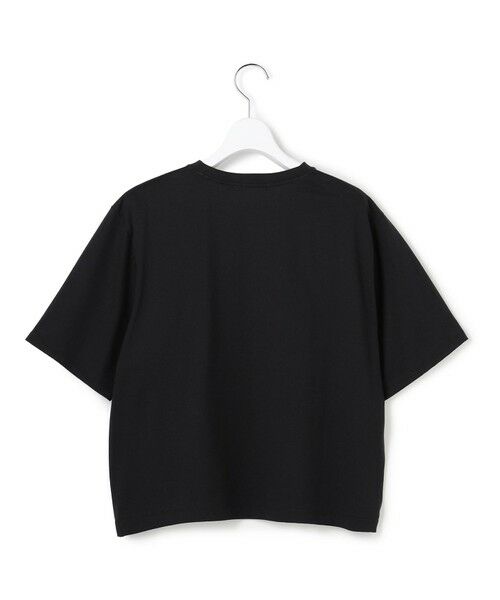 L size ONWARD(大きいサイズ) / エルサイズオンワード カットソー | クロップド ロゴTEE（レタードプリント） | 詳細10