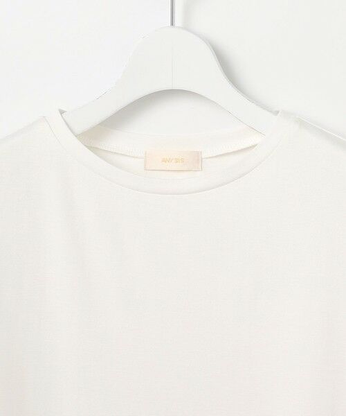 L size ONWARD(大きいサイズ) / エルサイズオンワード カットソー | 裾レース半袖Ｔシャツ | 詳細8