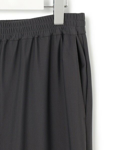 L size ONWARD(大きいサイズ) / エルサイズオンワード その他パンツ | マットスキューバテレコ セミワイドパンツ | 詳細8