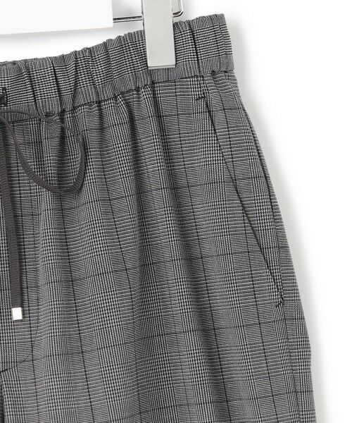 L size ONWARD(大きいサイズ) / エルサイズオンワード その他パンツ | ドライ2WAYストレッチ チェックワイド パンツ | 詳細7