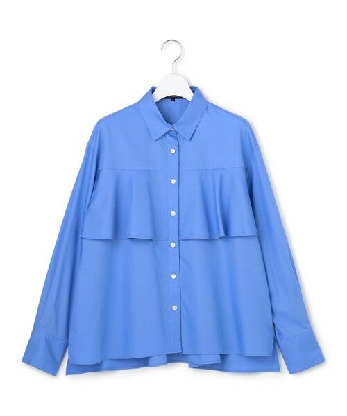 L size ONWARD(大きいサイズ) / エルサイズオンワード シャツ・ブラウス | CANCLINI ラッフルフレア ブラウス | 詳細5