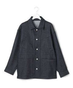 L size ONWARD(大きいサイズ) / エルサイズオンワード その他アウター | 【SLOW/一部店舗限定】SLOW DENIM ワークジャケット