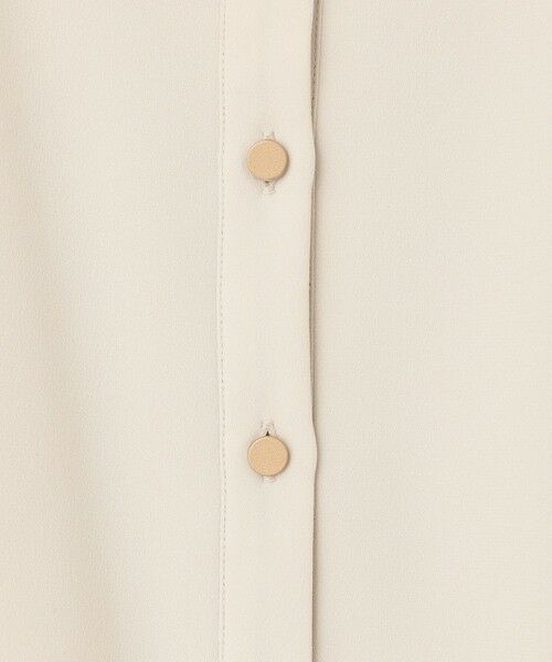 L size ONWARD(大きいサイズ) / エルサイズオンワード シャツ・ブラウス | ストレッチジョーゼット ケープデザイン ブラウス | 詳細6