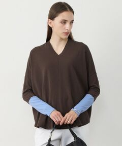 L size ONWARD(大きいサイズ) / エルサイズオンワード ニット・セーター | ヴィスコースワイド Vネックプルオーバー