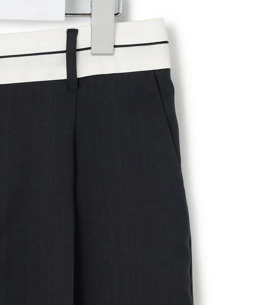 L size ONWARD(大きいサイズ) / エルサイズオンワード その他パンツ | トリクシオンライトツイル ストレートパンツ | 詳細15