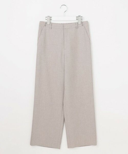 L size ONWARD(大きいサイズ) / エルサイズオンワード その他パンツ | MULTI DRY クロス ワイド パンツ | 詳細4