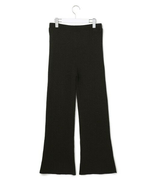 L size ONWARD(大きいサイズ) / エルサイズオンワード その他パンツ | 【SLOW/一部店舗限定】シアーニット パンツ | 詳細2