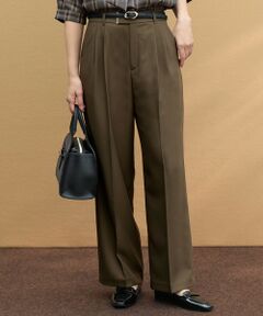 L size ONWARD(大きいサイズ) / エルサイズオンワード その他パンツ | 褒めらレディストレッチ ワイドパンツ