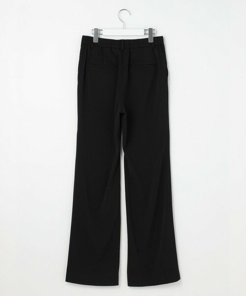 L size ONWARD(大きいサイズ) / エルサイズオンワード その他パンツ | 【SHIHOさん着用・17号サイズまで展開・すっきり見え・旬シルエット】ハイストレッチドライカルゼフレア パンツ | 詳細8