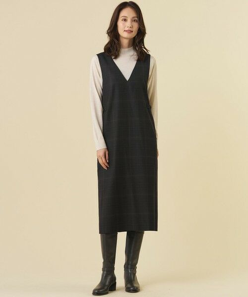 L size ONWARD(大きいサイズ) / エルサイズオンワード ニット・セーター | 【シーンレスに活躍】PURE WOOL ハイネック ニット | 詳細3