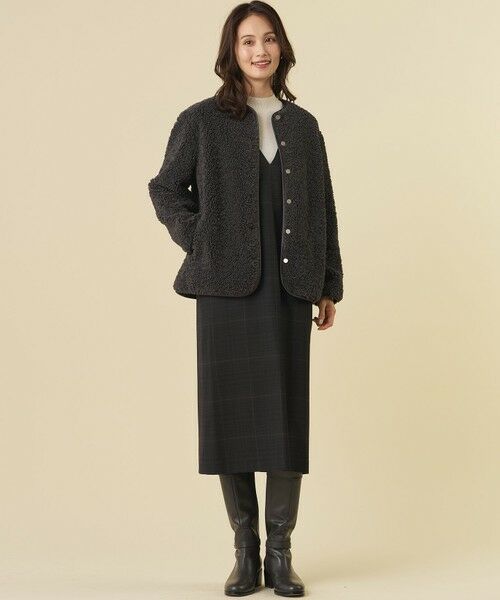 L size ONWARD(大きいサイズ) / エルサイズオンワード ニット・セーター | 【シーンレスに活躍】PURE WOOL ハイネック ニット | 詳細4