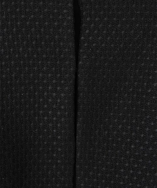 LOURMARIN / ルールマラン ノーカラージャケット | 【noir】上品なクルーネックのオケージョン対応ジャケット | 詳細6