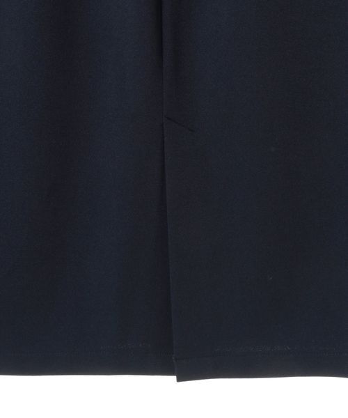 LOURMARIN / ルールマラン ロング・マキシ丈スカート | 【noir】落ち着きのあるカットジョーゼット♪シンプルIラインロングスカート | 詳細22