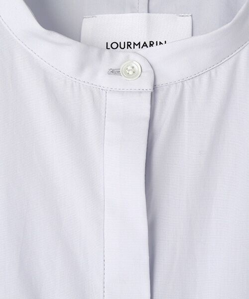 LOURMARIN / ルールマラン シャツ・ブラウス | 【一枚でサマになるコットンポプリン裾タックブラウス】 | 詳細8