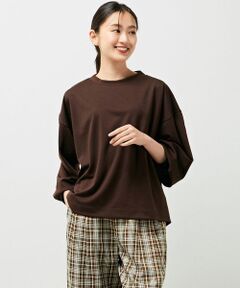 【ほんのり微光沢でシンプル大人フェミニンプルオーバー】