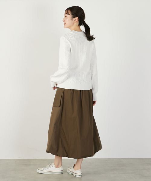 LOGEMENT DE CLAIRE / ロジュモンドクレール ニット・セーター | 【ケーブル編みクルーネックプルオーバー】 | 詳細6