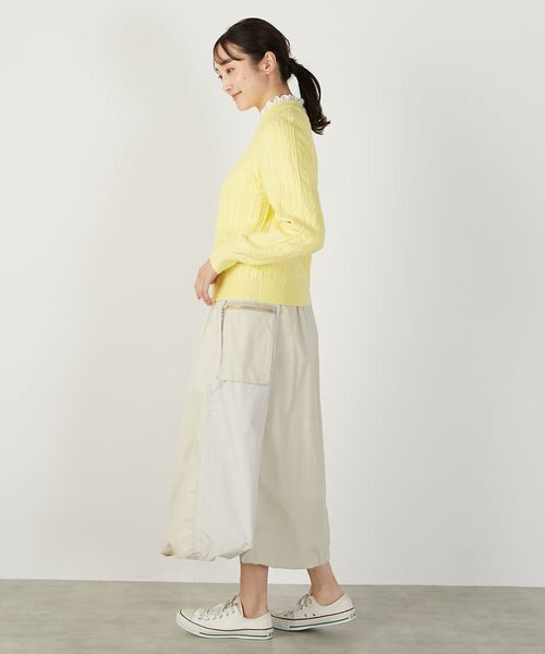 LOGEMENT DE CLAIRE / ロジュモンドクレール ニット・セーター | 【ケーブル編みクルーネックプルオーバー】 | 詳細11