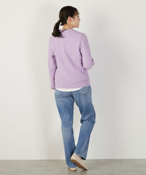 LOGEMENT DE CLAIRE / ロジュモンドクレール ニット・セーター | 【ケーブル編みクルーネックプルオーバー】 | 詳細27