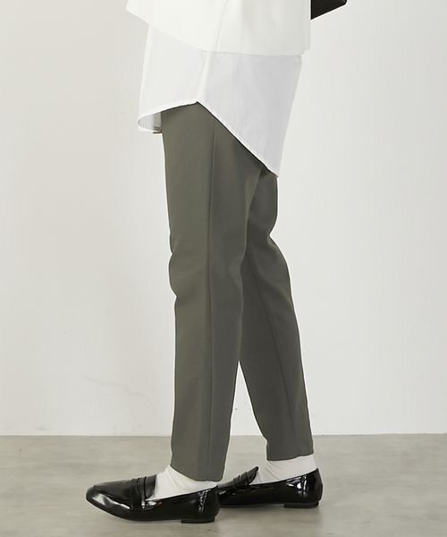 LOGEMENT DE CLAIRE / ロジュモンドクレール その他パンツ | 《定番》ストレッチスリムテーパードパンツ(一部WEB限定カラー ) | 詳細14