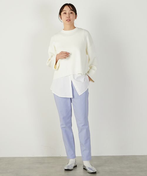 LOGEMENT DE CLAIRE / ロジュモンドクレール その他パンツ | 《定番》ストレッチスリムテーパードパンツ(一部WEB限定カラー ) | 詳細23